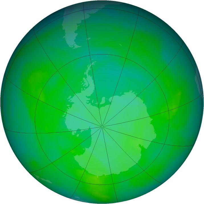 Ozone Map 1982-11-30
